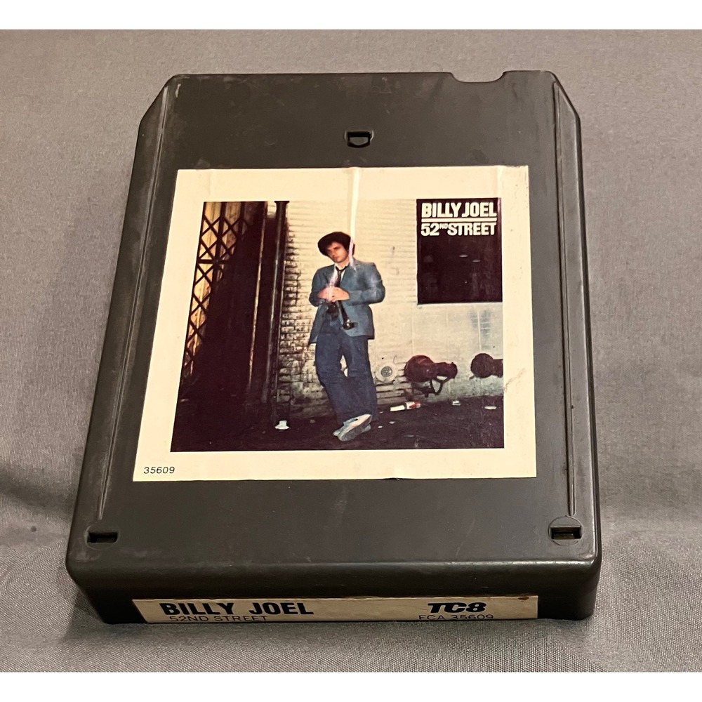 Billy Joel 8-Track Tape OS Gray 52nd Street Columbia TC8 1978 Vintage